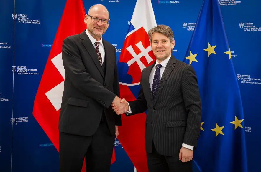 Štátny tajomník Eštok: Švajčiarsko je významným partnerom pre Slovensko aj celú EÚ