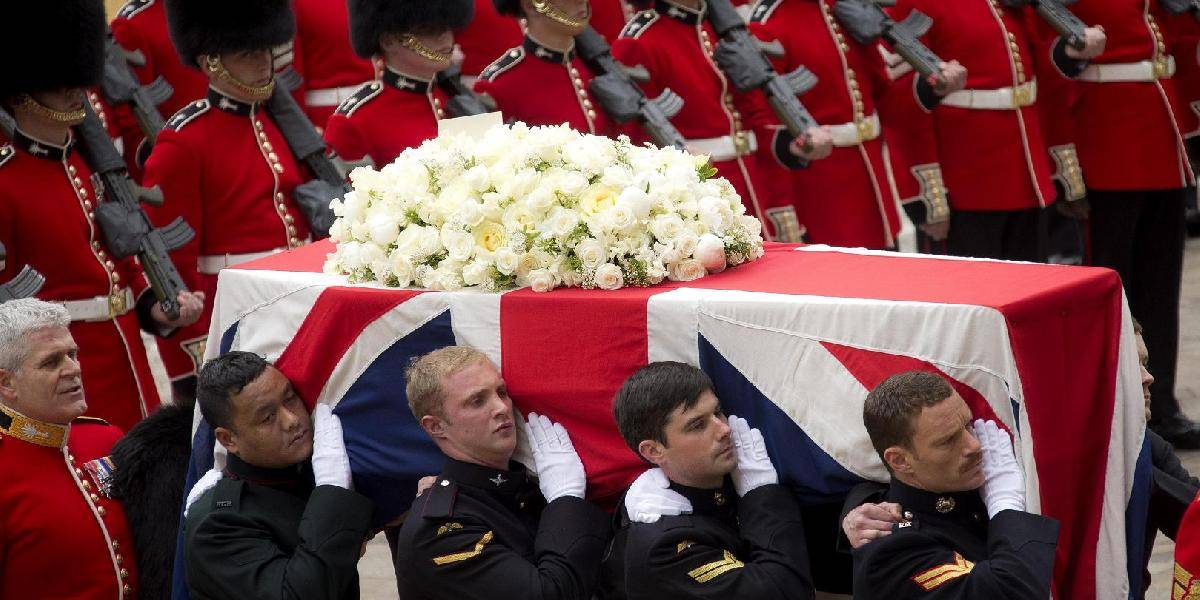 V Londýne sa začal Thatcherovej pohreb