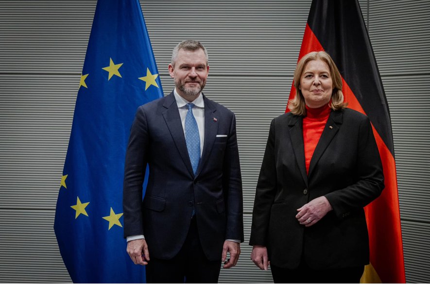 Predseda NR SR Pellegrini rokoval v Berlíne so šéfkou Bundestagu o Ukrajine a EÚ