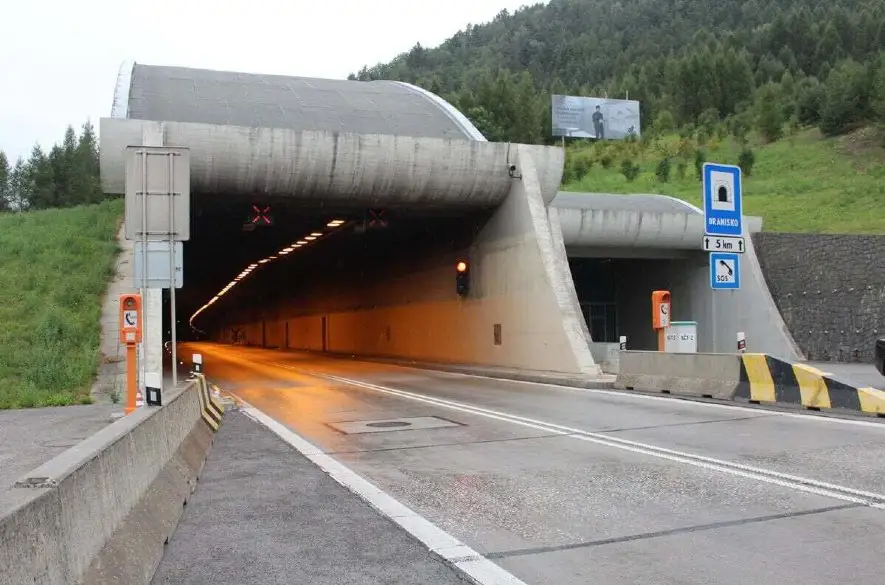 Dopravné obmedzenie: Tunel Branisko bude počas víkendu na niekoľko hodín uzavretý