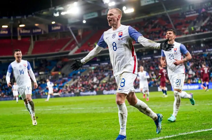 Slovenskí futbalisti remizovali v prípravnom zápase na pôde Nórska