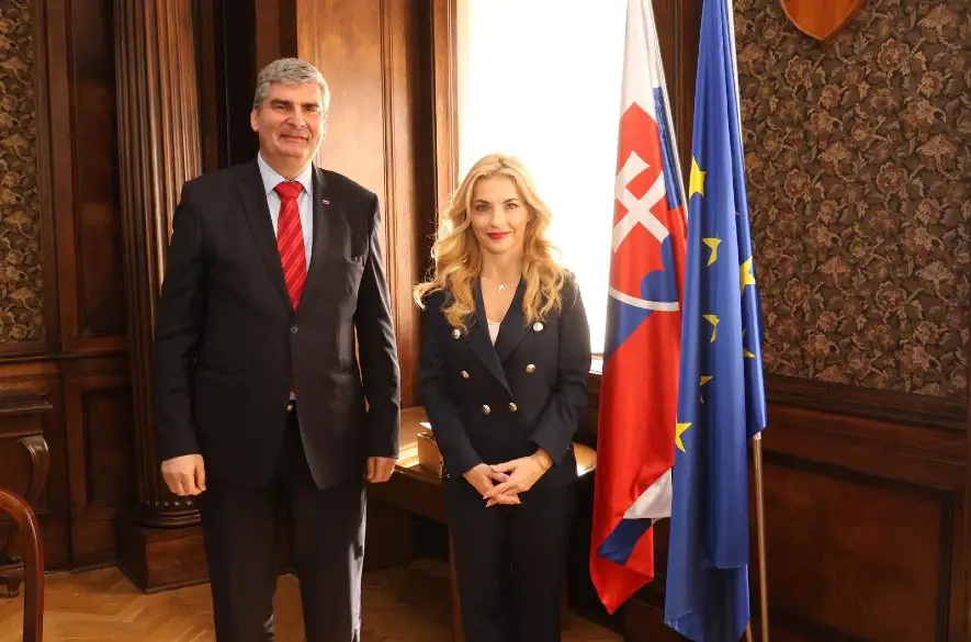Ministerka kultúry SR M. Šimkovičová má záujem pokračovať v dobre naštartovanej spolupráci medzi Slovenskom a Slovinskom v oblasti kultúry a umenia