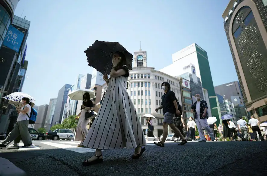Centrálne Tokio zaznamenalo rekordne vysoké teploty na marec