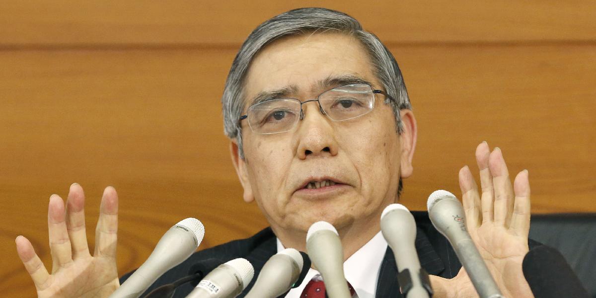 Haruhiko Kuroda chce oživiť japonskú ekonomiku