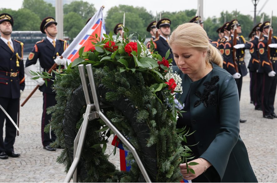 Prezidentka Čaputová: Pamätajme na odkaz vojny, že nenávistné ideológie môžu zabíjať