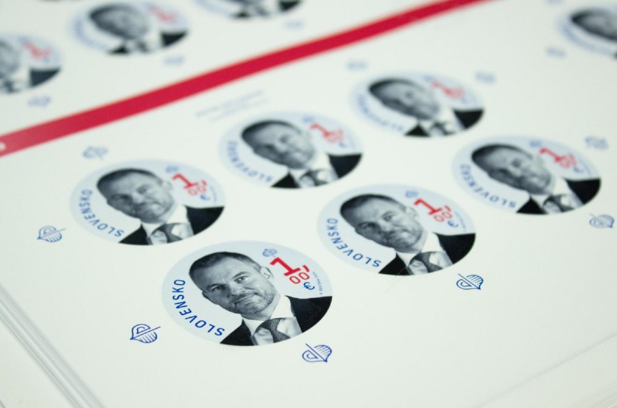 V Česku začali tlačiť prezidentské známky Petra Pellegriniho