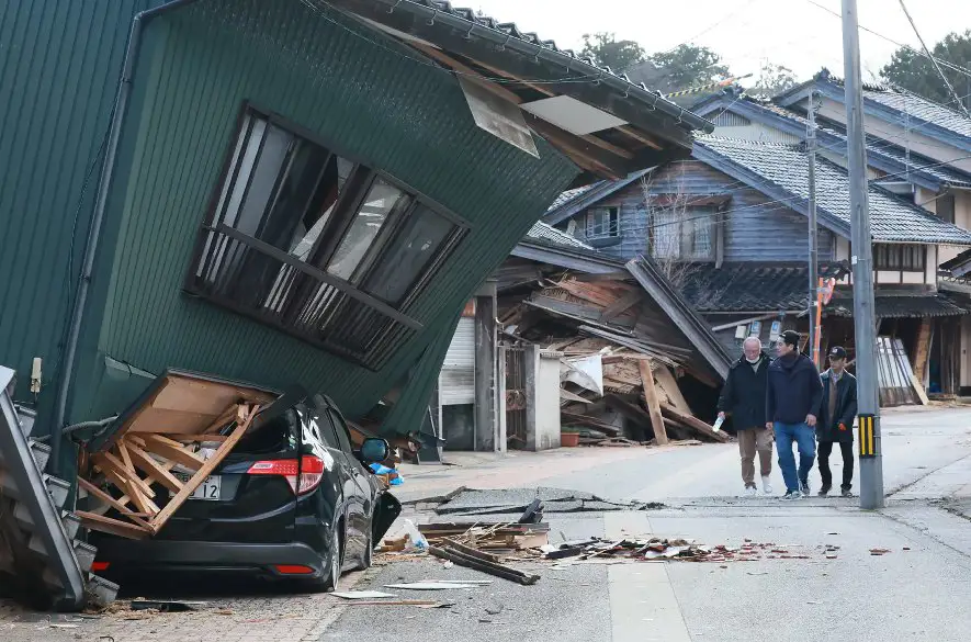 Japonsko: Zemetrasenie s magnitúdou 5,9 + VIDEO