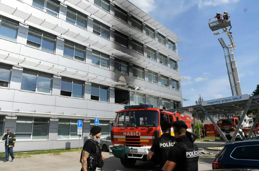 V Košickej nemocnici včera zasahovali hasiči