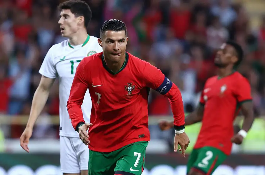 Portugalsko zdolalo v príprave Írsko 3:0, Ronaldo strelil 2 góly. Ukrajinci zdolali Moldavsko 4:0