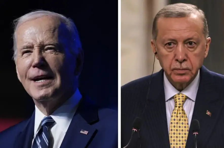 Erdogan: Biden prechádza skúškou úprimnosti v otázke vojny v Gaze