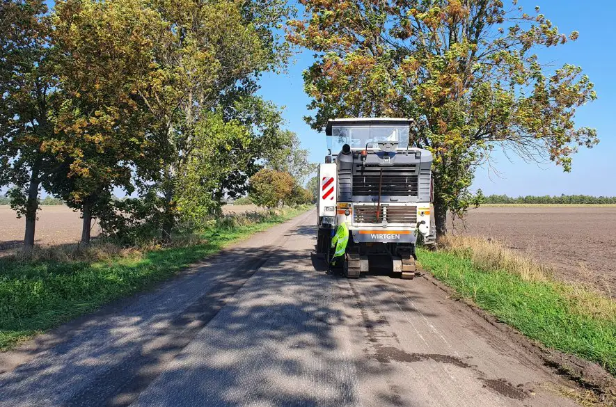 Na Záhorí rekonštruuje Bratislavský kraj ďalšie úseky ciest