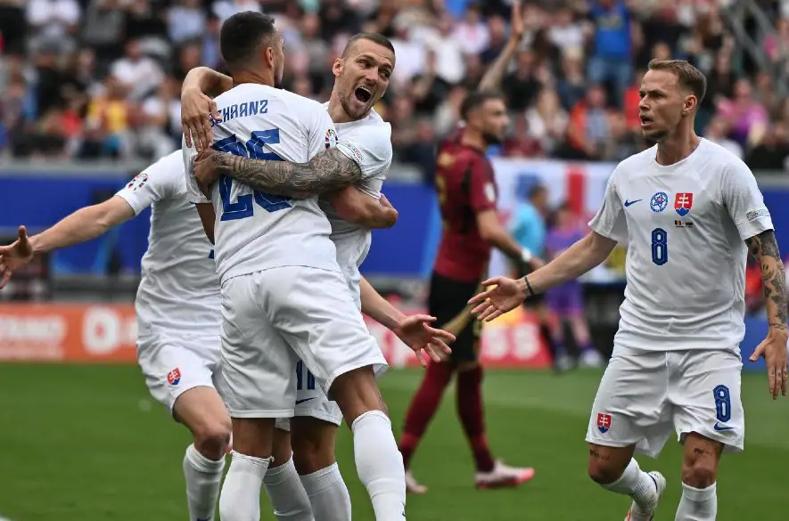 Slováci zdolali Belgicko 1:0, rozhodol Schranz