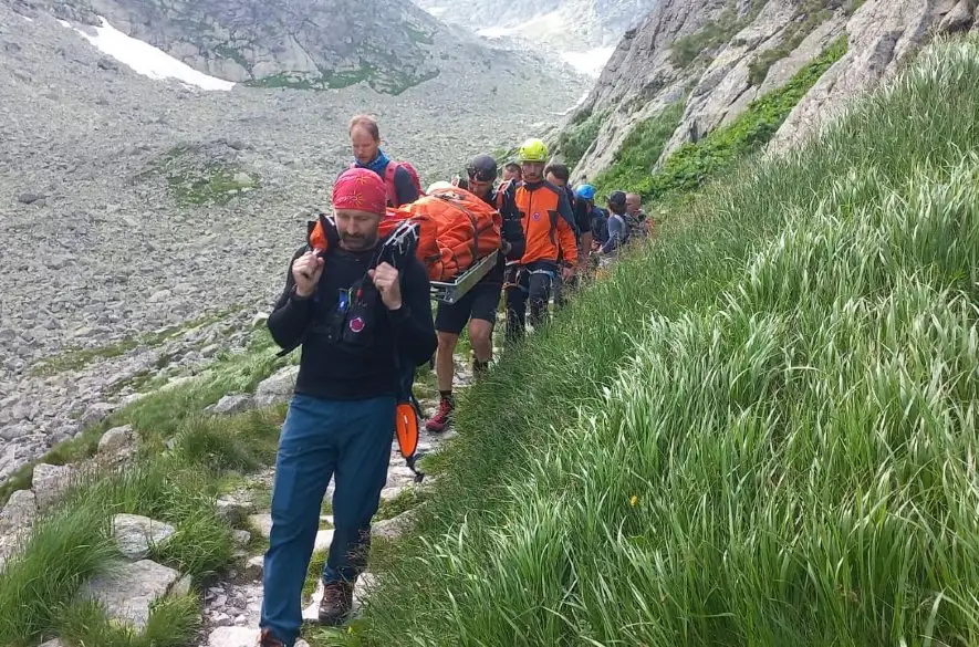 Horskí záchranári pomáhali v Malej Fatre: Zraneného turistu odviezol vrtuľník