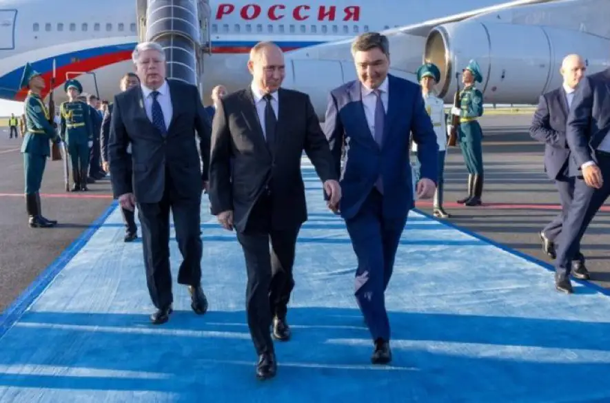 Putin pricestoval na samit do Kazachstanu. Očakáva sa aj účasť lídra Turecka