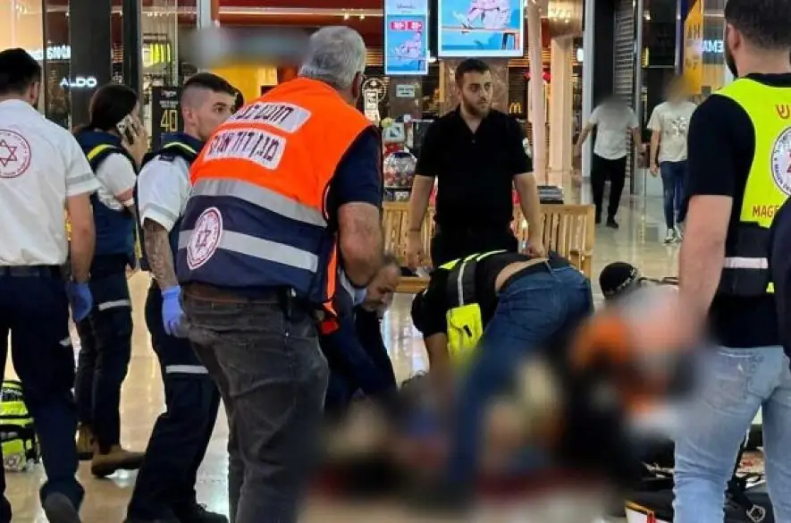 Útok nožom v izraelskom nákupnom centre: Polícia hovorí, že išlo o teroristický čin +VIDEO