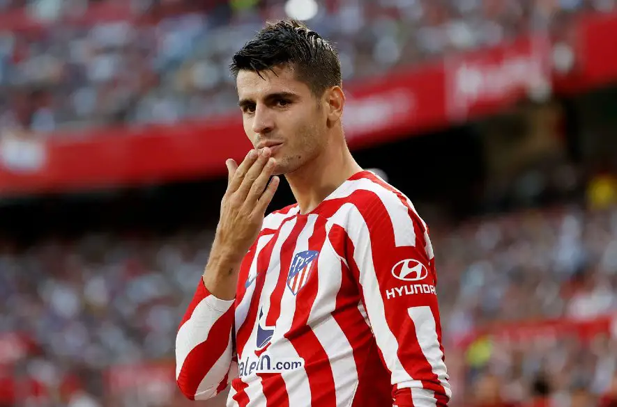 Španiel Morata je blízko prestupu z Atletica Madrid do AC Miláno