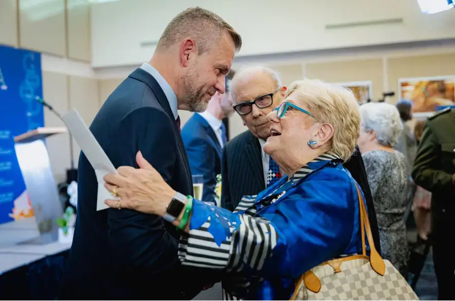 Pellegrini a Blanár sa vo Washingtone stretli so slovenskými krajanmi