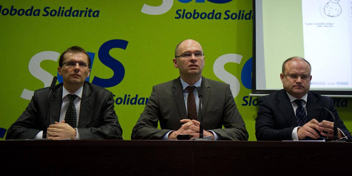 SaS obviňuje opozičných kolegov: Uzavreli zákulisnú dohodu s Ficom
