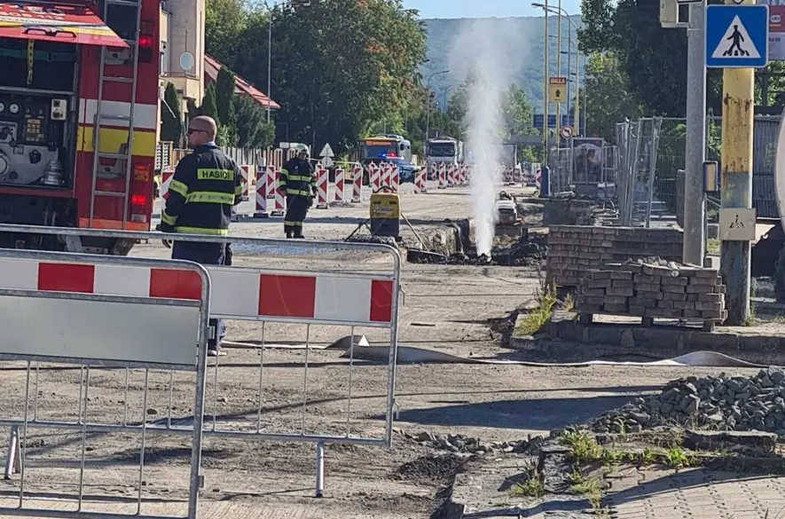 Košice: Došlo k úniku plynu. Evakuovali ľudí! + VIDEO