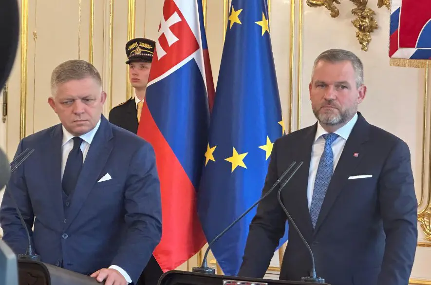 AKTUALIZOVANÉ  Prezident a premiér zdôrazňujú jednotu v zahraničnej politike Slovenska + VIDEO + FOTO