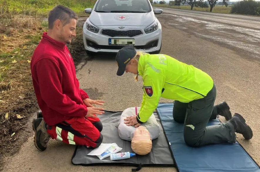 Svetový deň prvej pomoci: Polícia preveruje zručnosti vodičov + FOTO