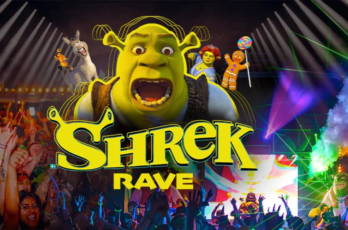 Celosvetový tour SHREK RAVE prichádza do Bratislavy: Milovníci rozprávky zoberte si kostým a príďte to roztočiť