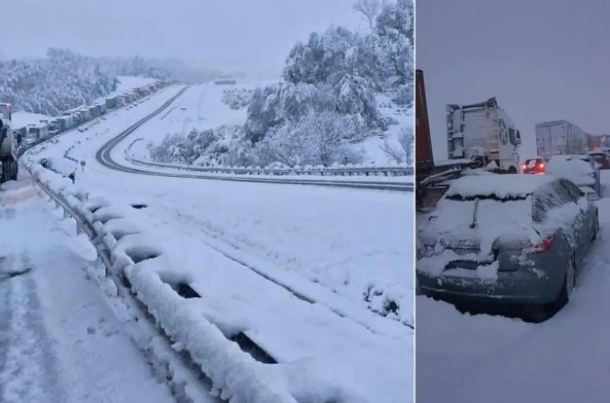 Nečakané snehové búrky ochromili Južnú Afriku na konci zimy +VIDEO