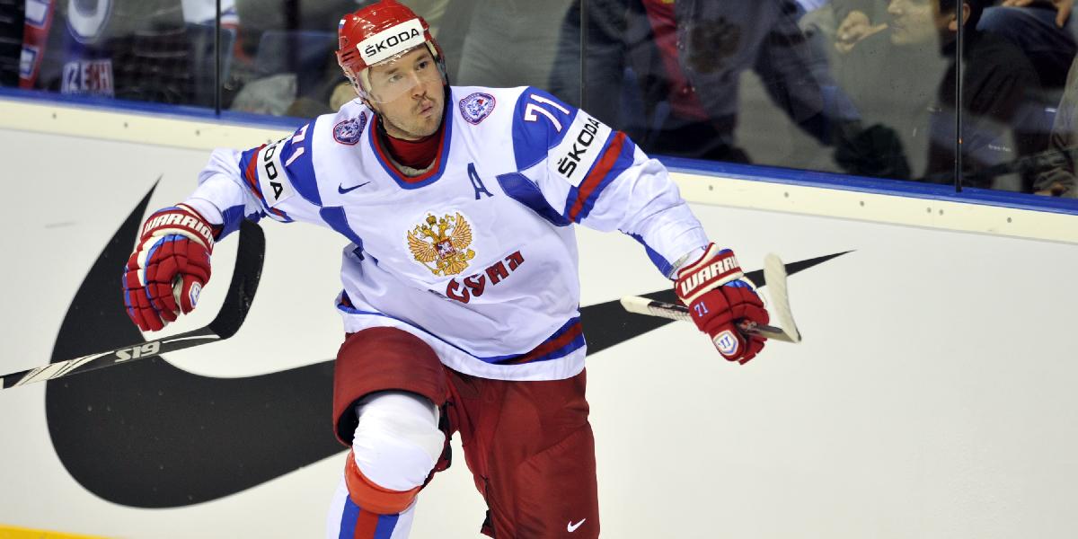 Rusi na MS s hráčmi prevažne z KHL, príde aj Kovaľčuk