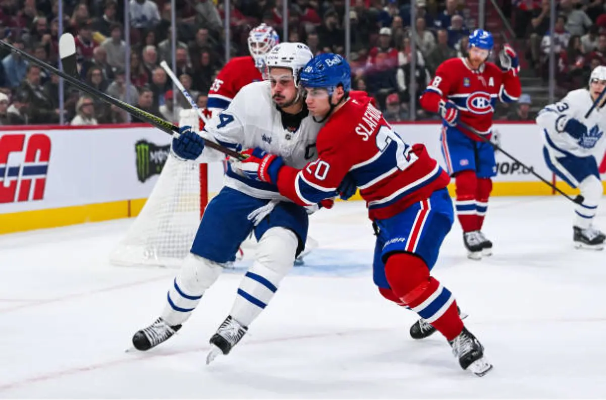 Slováci v NHL opäť bodovali. Slafkovského asistencia aj Pospíšilov zásah pomohli k triumfom Montrealu a Calgary +VIDEO