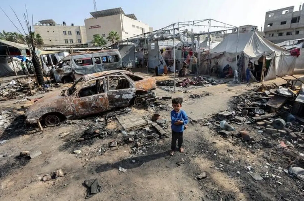 Najmenej 17 mŕtvych zostalo po izraelskom bombardovaní školy premenenej na úkryt na severe Gazy