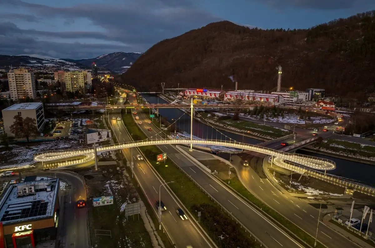 Banská Bystrica: Unikátny CYKLOMOST v súťaži o NAJLEPŠIE stavebné dielo. Aj vám sa páči? Zahlasujte!