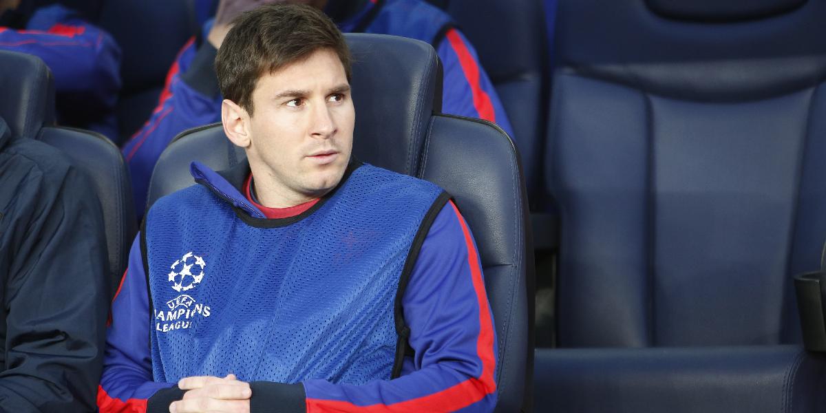Messi nenastúpil v odvete, necítil sa dobre