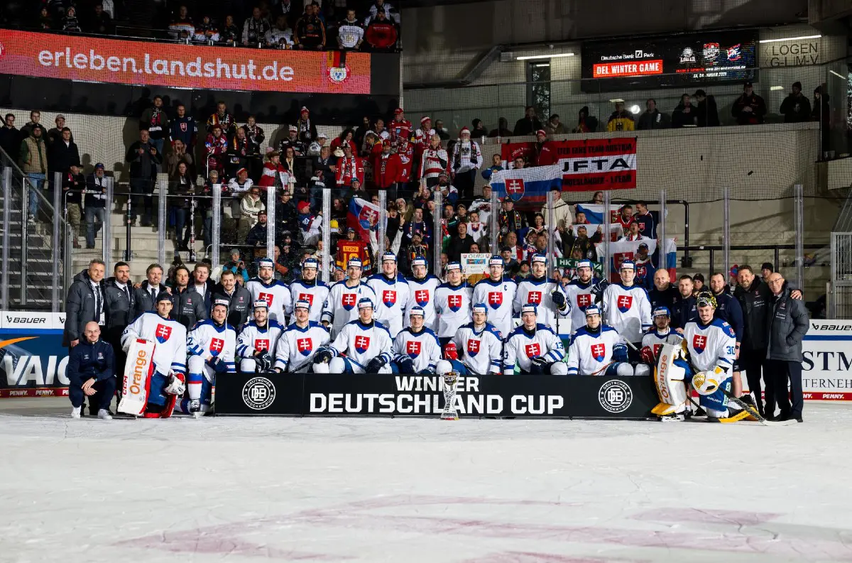 Slovensko zdolalo Dánsko a triumfovalo na Nemeckom pohári v hokeji druhý rok po sebe +VIDEO