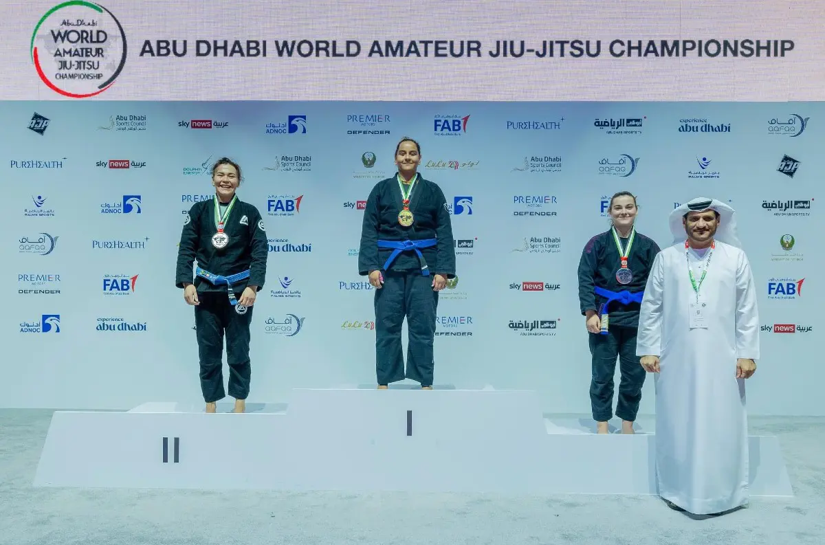 Bronz z majstrovstiev sveta v Abú Dhabi: Sophia Rozenbergová o výzvach a radosti z jiu-jitsu