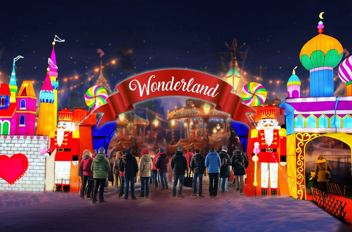 Zábavný svetelný park WINTER WONDERLAND zažije magické vystúpenie kúzelníka Talostana!