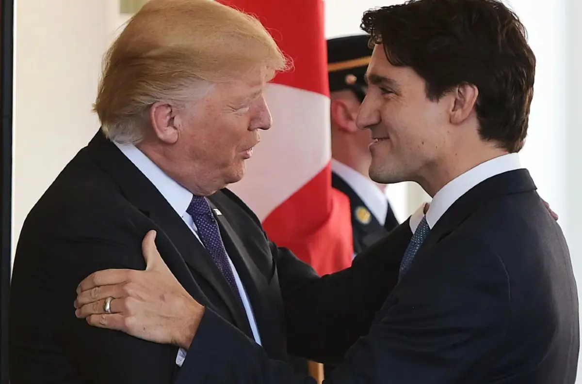 Trump a Trudeau rokovali o hraniciach a obchode po hrozbách colnými tarifami + VIDEO