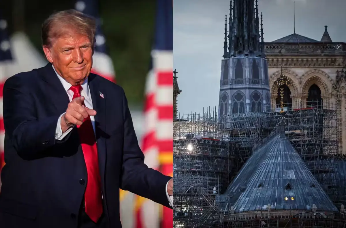 Trump navštívi Paríž na znovuotvorenie katedrály Notre Dame + VIDEO