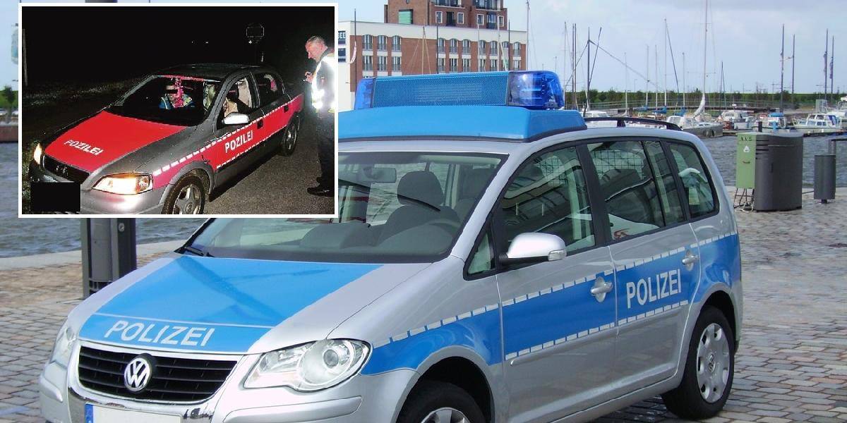 Zvláštny tuning: Blondína si spravila ružové policajné auto