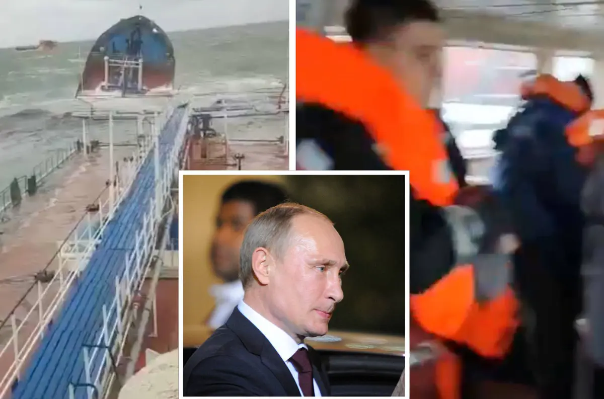 Tanker Volgoneft-212 narazil na plytčinu, zahynul jeden člen posádky + VIDEO