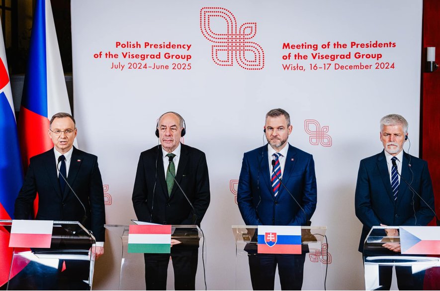 Prezidenti krajín V4 diskutovali o bezpečnosti a koordinácii krízového manažmentu