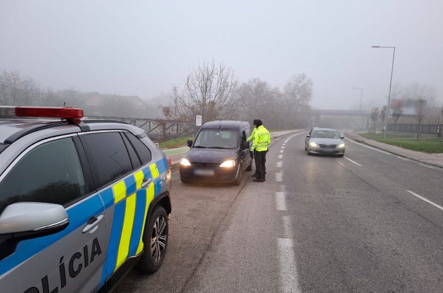 Zásah v Senci: Polícia odhalila ďalšieho vodiča pod vplyvom drog