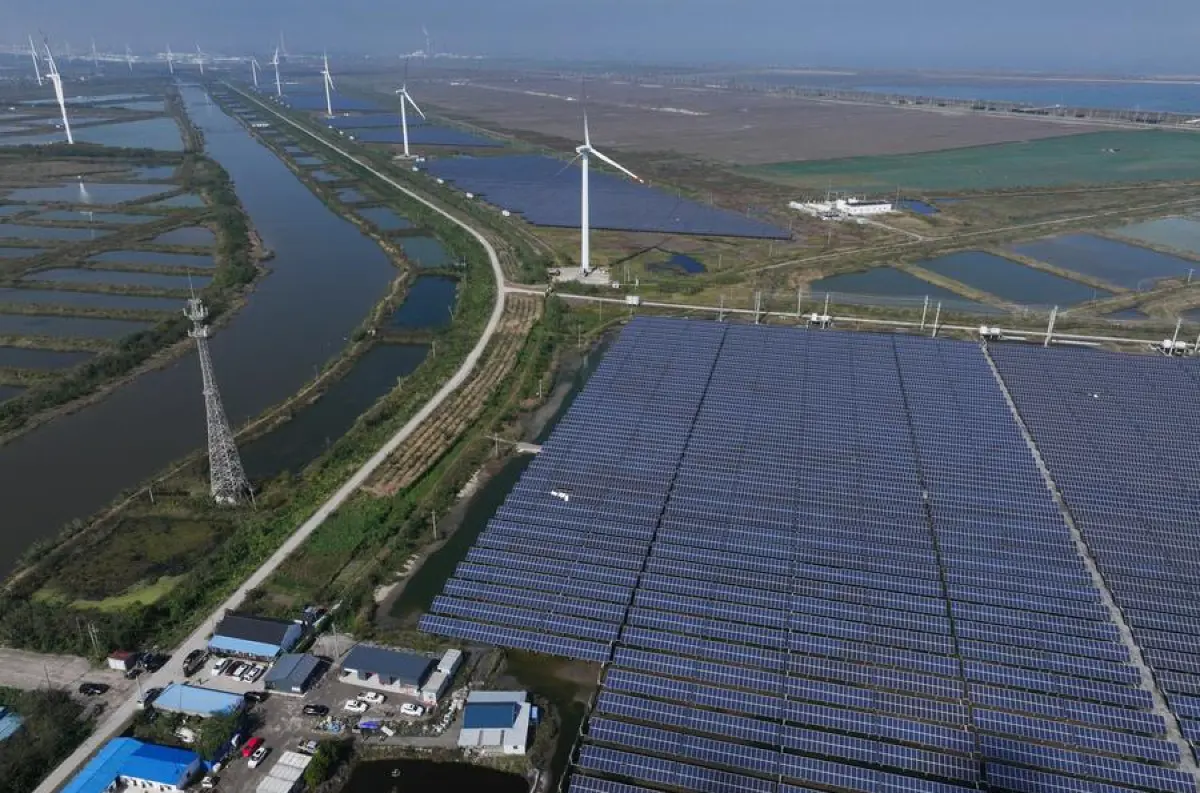 Otvorila sa najväčšia čínska pobrežná solárno-vodíková farma + VIDEO