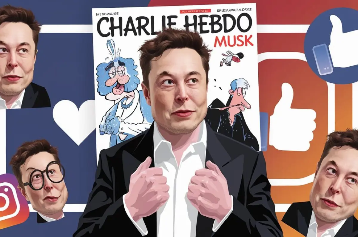 Elon Musk a satira: Charlie Hebdo sa nezastaví pred ničím + VIDEO