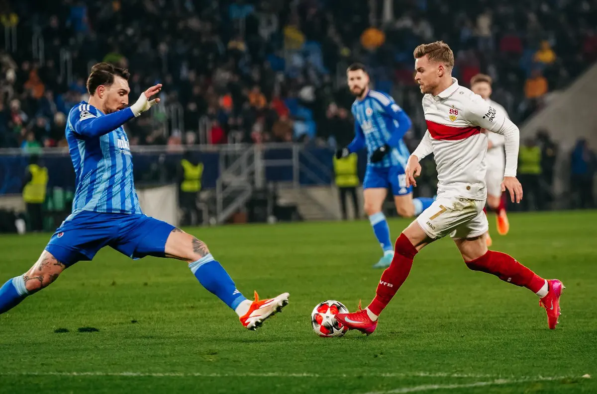 Slovan Bratislava podľahol VfB Stuttgart 1:3 v napínavom zápase Ligy majstrov +VIDEO