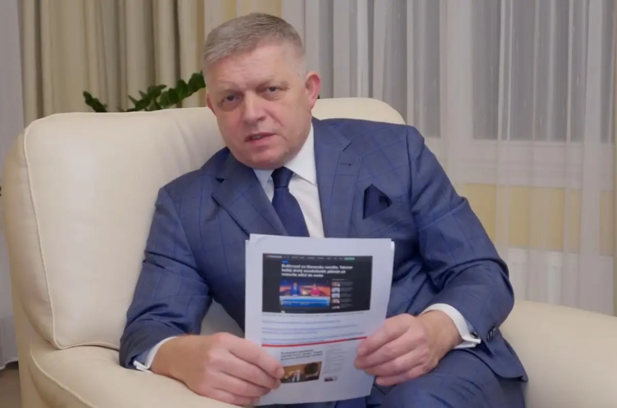 FICO: SLOBODA prišla na Slovensko z východu a ZVRÁTENOSTI progresivizmu zo západu. Zelenskyj vážne POŠKODZUJE Slovensko  +VIDEO