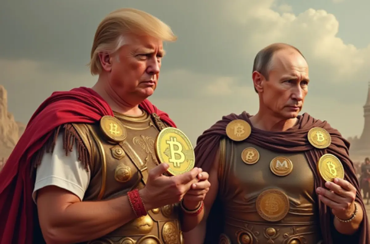 Trump a Putin: Dva rozdielne pohľady na kryptomeny +VIDEO