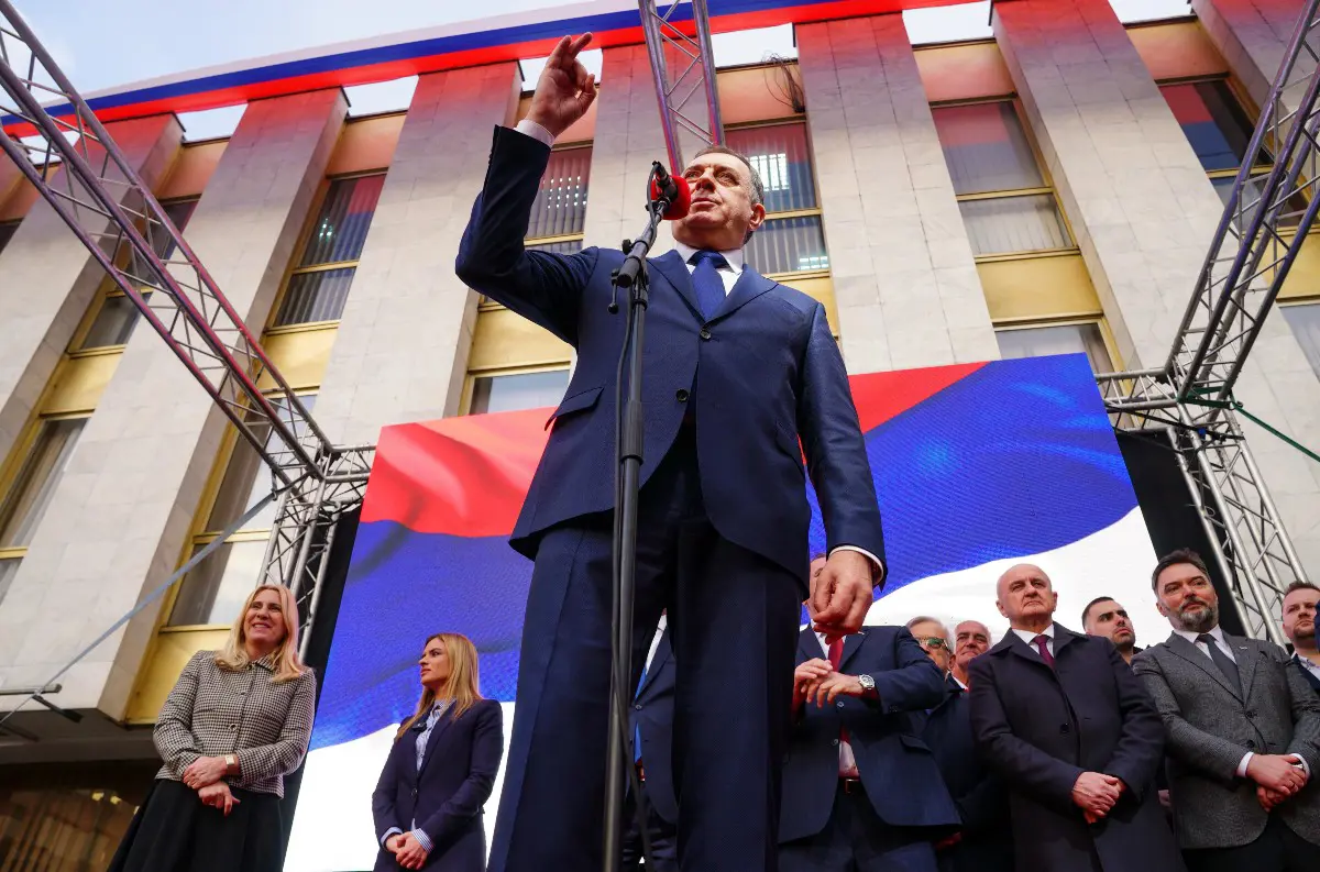 Prezident Srbskej republiky: Zhromaždenia v Banja Luke ako skúška politickej moci pred rozsudkom! +VIDEO