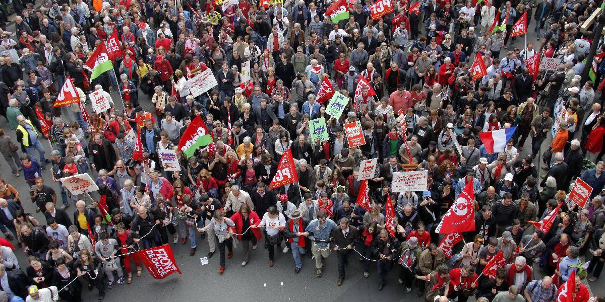 Tisíce pracovníkov Rady Európskej únie štrajkujú proti šetreniu