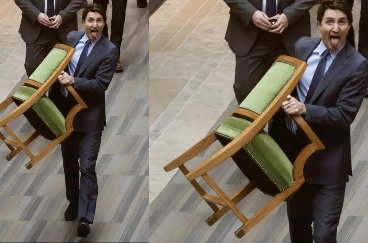 Justin Trudeau odchádza z kanadskej politiky s úsmevom a stoličkou: Zaujímavá tradícia na rozlúčku! +VIDEO