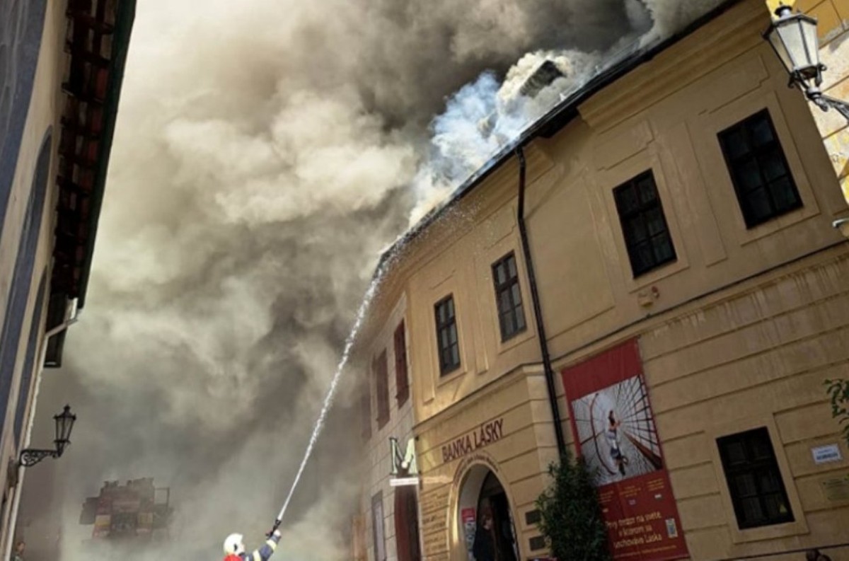 Szitnayovský dom v Banskej Štiavnici ožíva: Začala sa obnova po ničivom požiari